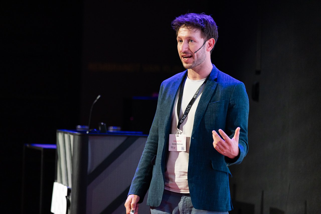 Sander die spreekt op Retailtrends Topics 2026