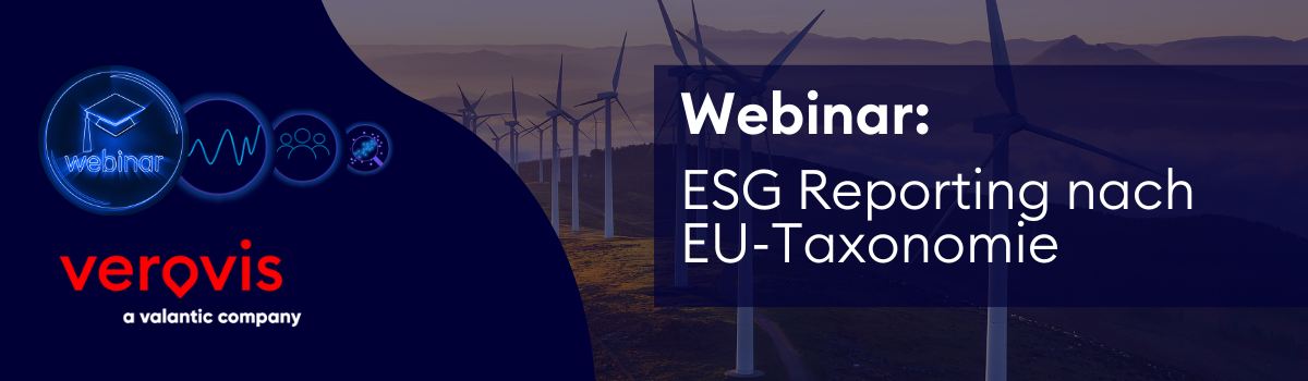 Titelbild Webinar ESG Reporting nach EU-Taxonomie 