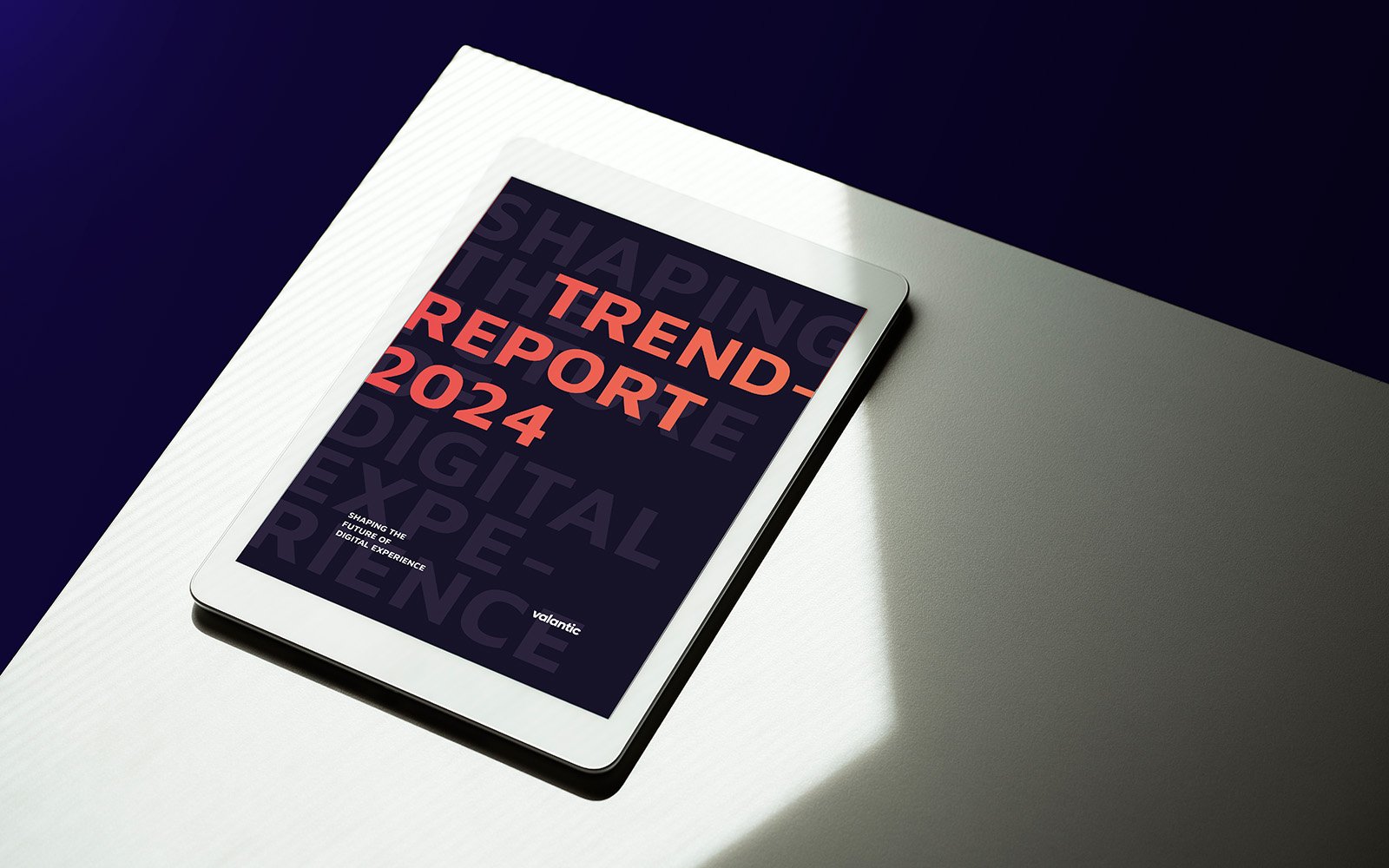 Trendreport 2025 Shaping the Future of Digital Experience valantic CX