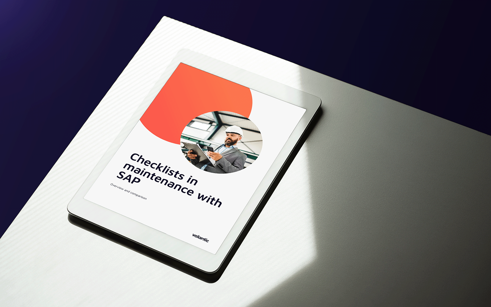 MockUp white paper checklists with SAP