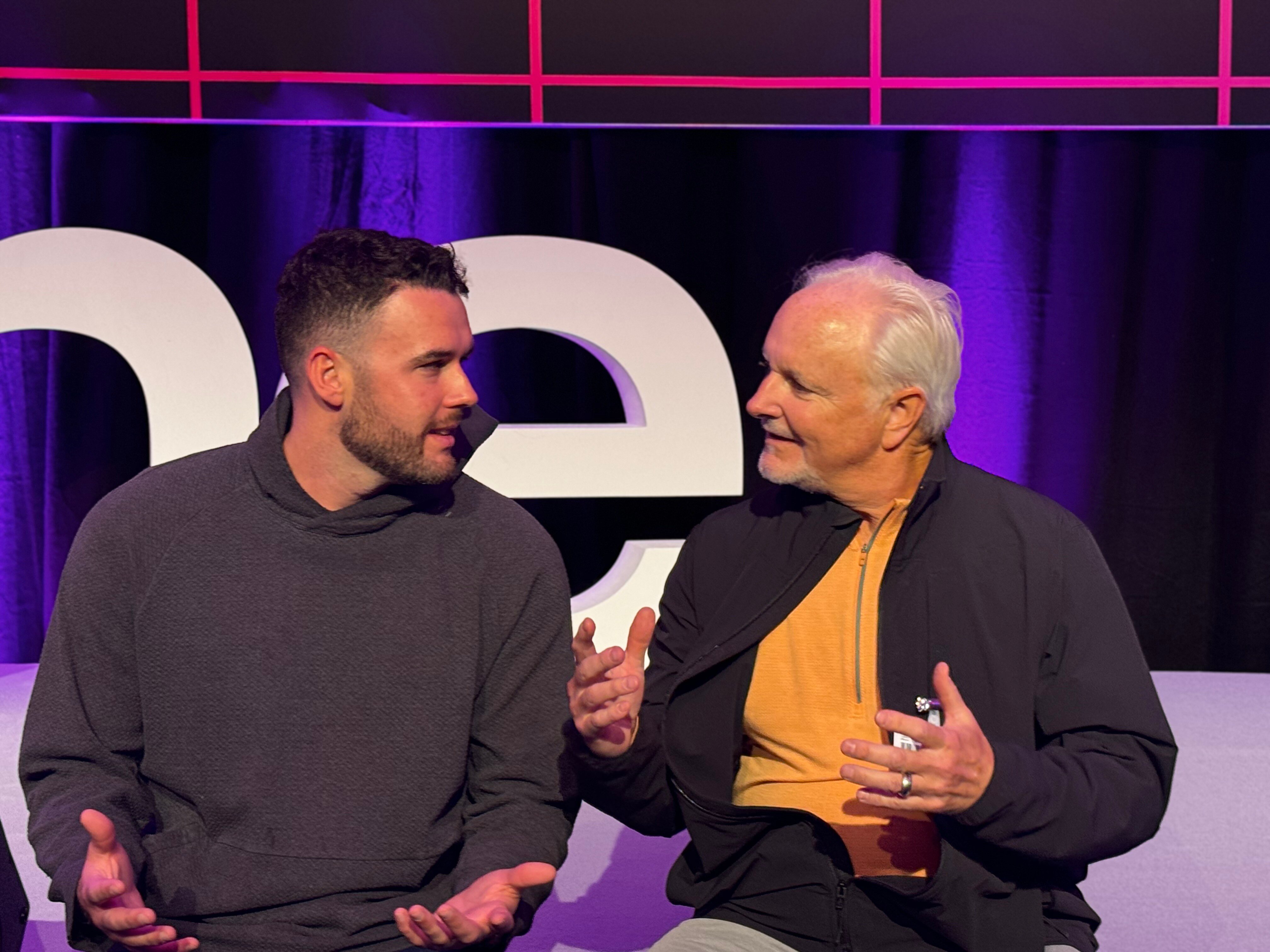 Mike Jones and Tom Sweeney at Echo 2024