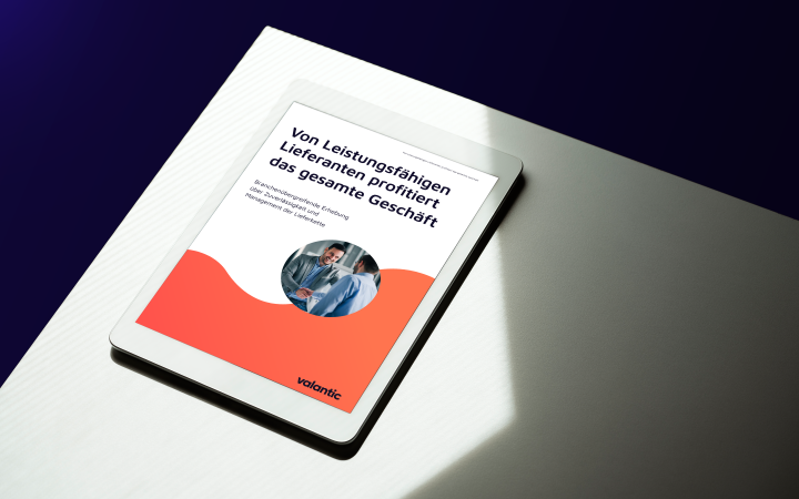 Mockup Studie Lieferperformance Lieferanten