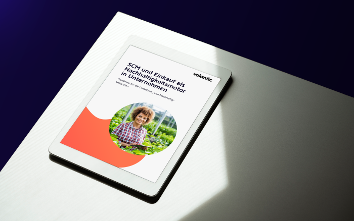 Mock Up Whitepaper: SCM und Einkauf als Nachhaltigkeitsmotor in Unternehmen