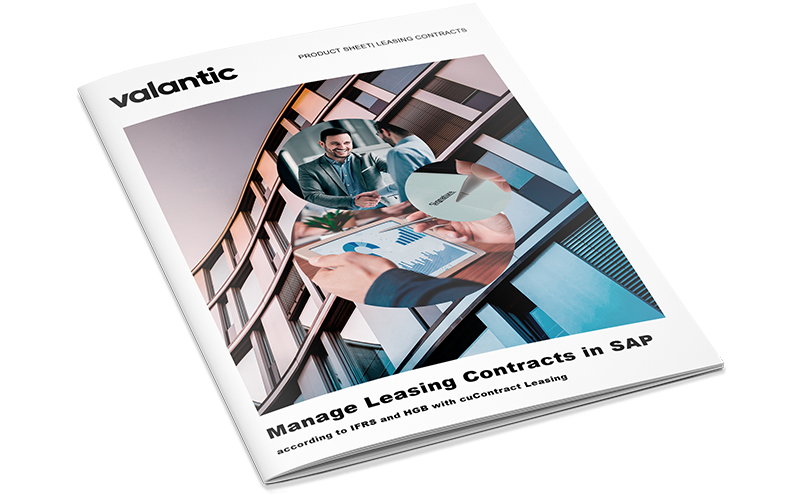 Product Sheet: Manage Leasing Contracts in SAP Product Sheet: Manage Leasing Contracts in SAP